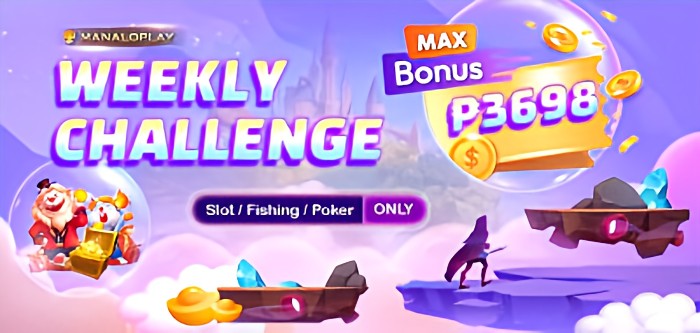 MANALOPLAY Online Casino Weekly Challenge